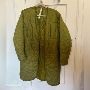 Lululemon oversized quilted jacket
